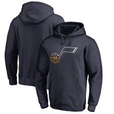 Utah Jazz Fanatics Branded Gradient Logo basketball Pullover Hoodie - Navy