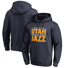 Utah Jazz Fanatics Branded We Are Jazz Hometown Collection basketball Pullover Hoodie - Navy