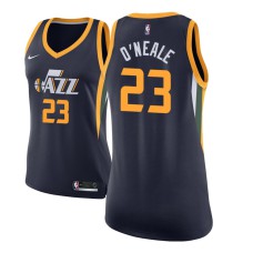 Womens  2017-18 Season Royce O'Neale Utah Jazz #23 Icon Edition Navy Swingman Jersey